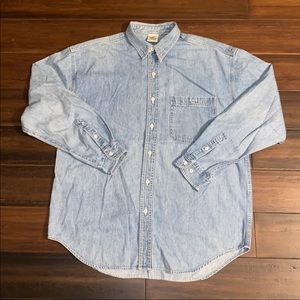 Disney Winnie the Pooh Denim Shirt grandma fashion